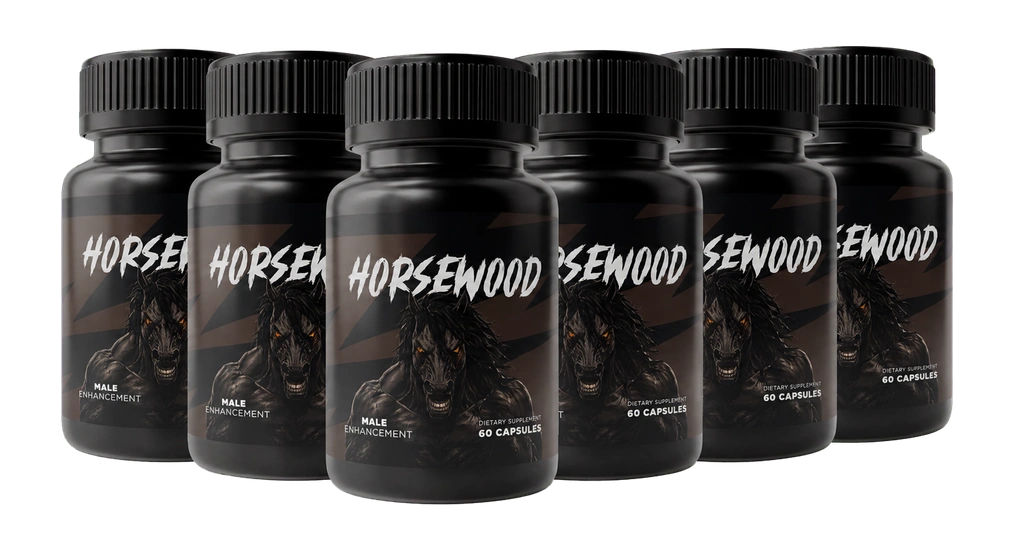 Six bottles of Horsewood, a 180-day supply
